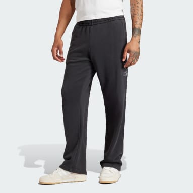Men's Originals Black Adicolor Outline Trefoil Pants