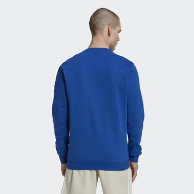 Men's Essentials Blue Essentials Fleece Sweatshirt