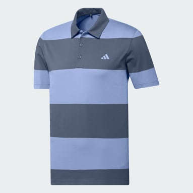 Colorblock Rugby Stripe Polo Shirt