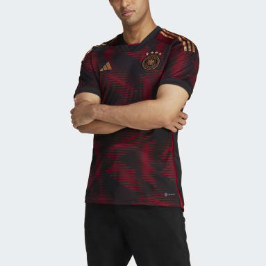 Muži Fotbal černá Venkovní dres Germany 22