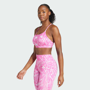 Aeroreact Training Light Support 3-Stripes Bra