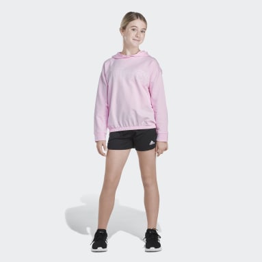 Youth Training Pink French Terry Hoodie