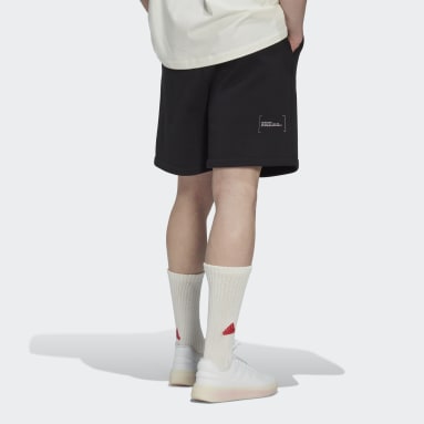 Erkek Sportswear Siyah Polar Şort