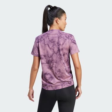 Camiseta Own the Run Estampada Rosa Mujer Running
