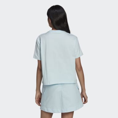Adicolor Classics Poplin Back Loose T-skjorte Blå