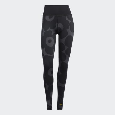 Licras Largas Believe This Marimekko Pretina Alta Gris Mujer Training