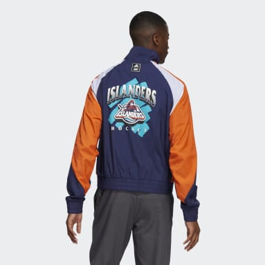Men's Hockey Blue Islanders Reverse Retro Jacket