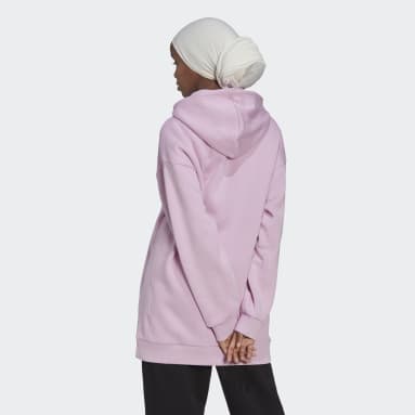 Sudadera con capucha ALL SZN Fleece Long Violeta Mujer Sportswear
