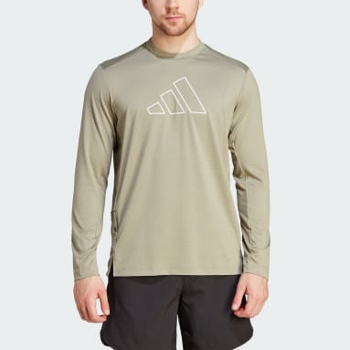 Adidas Train Icons Small Logo Long Sleeve Training Tee