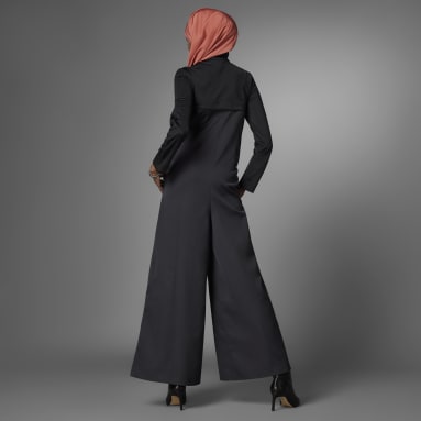 Women's Originals Black Always Original Snap-Button Jumpsuit