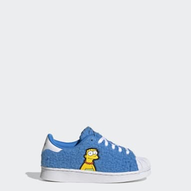 Children Originals White The Simpsons Marge Superstar Shoes
