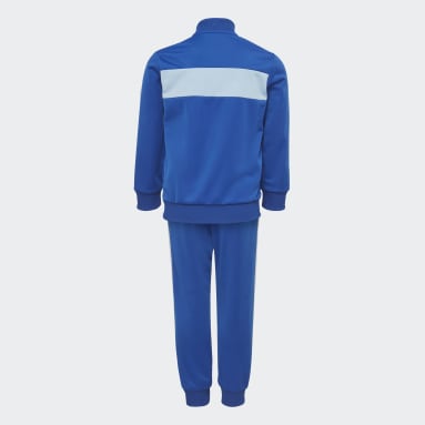 Kinderen 4-8 Jaar Sportswear Essentials 3-Stripes Shiny Trainingspak
