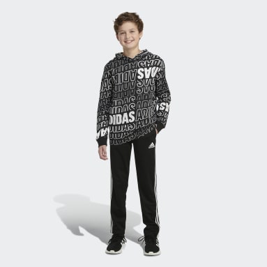 Warped Allover Print Long Sleeve Hooded Tee