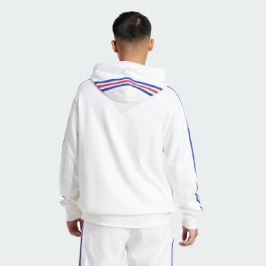 France Essentials 3-Stripes hættetrøje