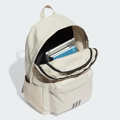 Training Beige Classic Badge of Sport 3-Stripes Backpack