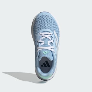 Girls blue tennis shoes on sale