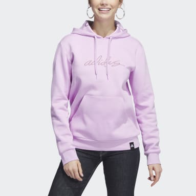 Ganar Suavemente sal adidas Women's Purple Hoodies & Sweatshirts