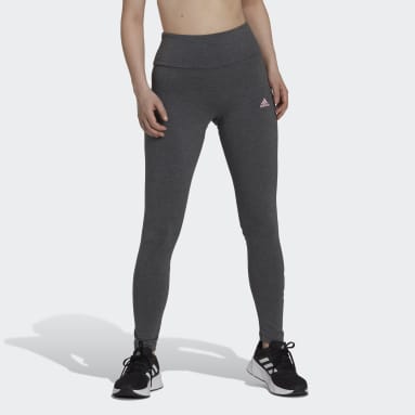 LEGGING TAILLE HAUTE ESSENTIALS LOGO gris Femmes Sportswear