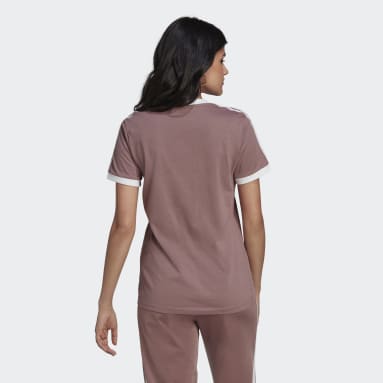 Adicolor Classics 3-Stripes T-skjorte Lilla