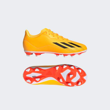 Botines X Speedportal.4 Multiterreno Dorado Niño Fútbol