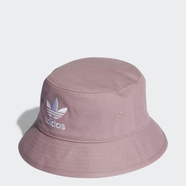 Originals Purple Adicolor Trefoil Bucket Hat
