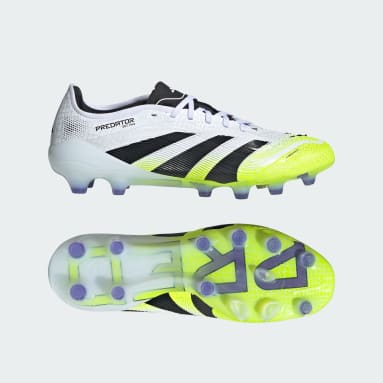 adidas Predator Elite Firm Ground Cleats - White | Free