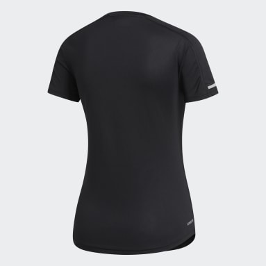 Playera para correr Run It Negro Mujer Running