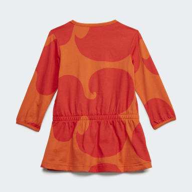 Vestido Marimekko Naranja Niña Sportswear
