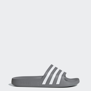 Sportswear Siva Šľapky Adilette Aqua