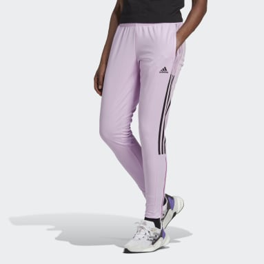 Women Soccer Purple Tiro Track Pants