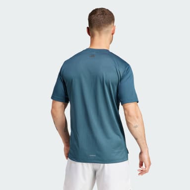Camiseta Graphic HIIT Slogan Training Turquesa Hombre Training