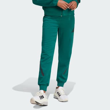 Olive green adidas sweatpants store
