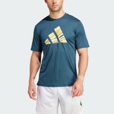 Camiseta Graphic HIIT Slogan Training Turquesa Hombre Training