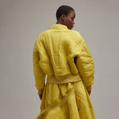 Adidas yellow puffer 2025