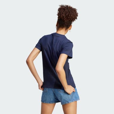 Camiseta Estampada Vibrant Azul Mujer Sportswear