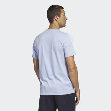 Remera Estampada Sportswear 3 Tiras Sport Optimist (Manga Corta) Azul Hombre Sportswear