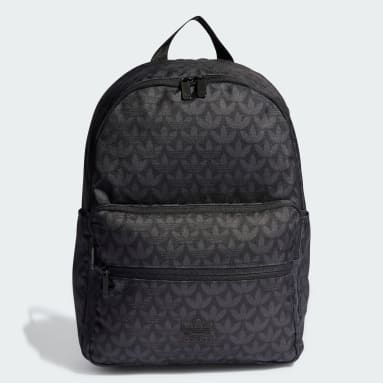  adidas Originals Graphic Backpack, Monogram AOP-Black, One  Size | Casual Daypacks