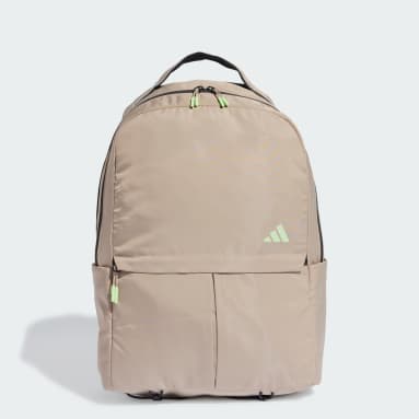Mochila de Ioga Bege Mulher Ginásio E Treino