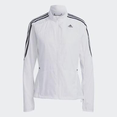 Marathon 3-Stripes Jakke Hvit