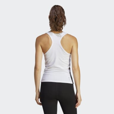 BVD AEROREADY Train Essentials 3 Tiras Regular Blanco Mujer Training