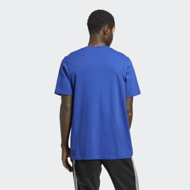 T-shirt Trefoil Essentials Bleu Hommes Originals