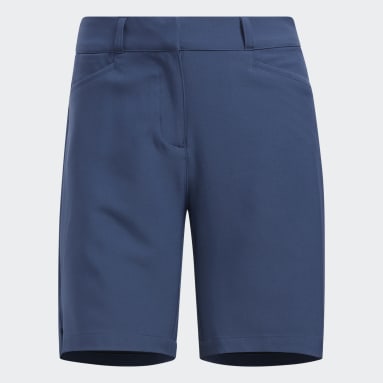 Women Golf Blue 7-Inch Shorts