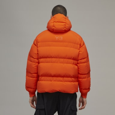 남성 Lifestyle Orange Y-3 클래식 퍼프 다운 자켓