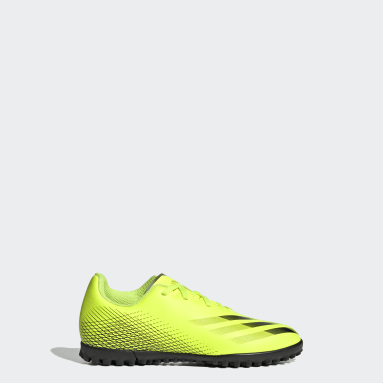 yellow football boots