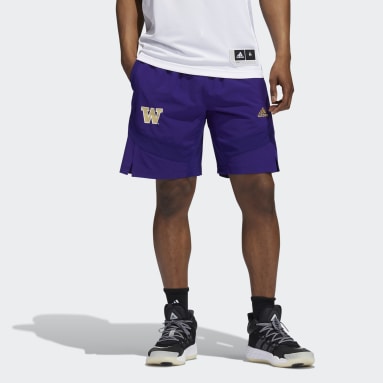 Men's Basketball Purple Huskies NCAA Swingman Shorts