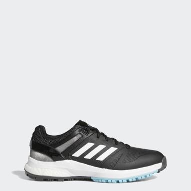 Black golf trainers Clearance
