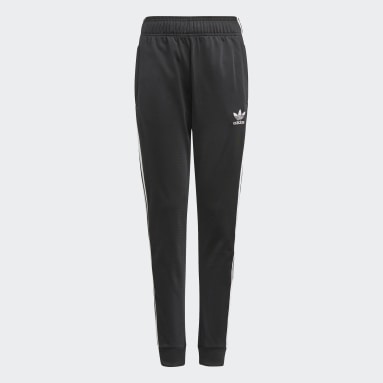 Youth 8-16 Years Originals Black Adicolor SST Tracksuit Bottoms