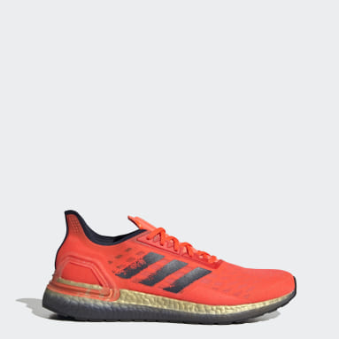 scarpe adidas nere e arancioni