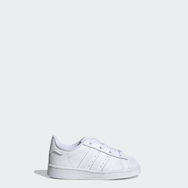 Infant & Toddlers 0-4 Years Originals White Superstar Shoes