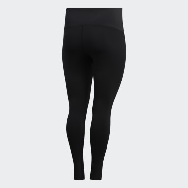 Women's Yoga Black Believe This Solid 7/8 Tights​ (Plus Size)